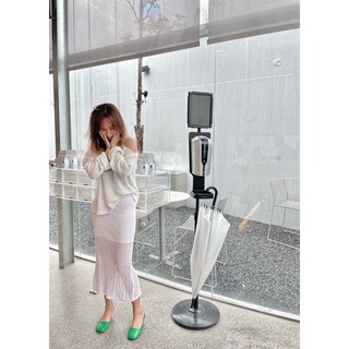 EVA HIGH HEELS - Guốc Gót Xéo