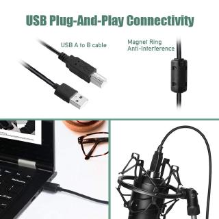 Bộ Micro Có Đèn Cho Pc Cổng Usb (G8V)