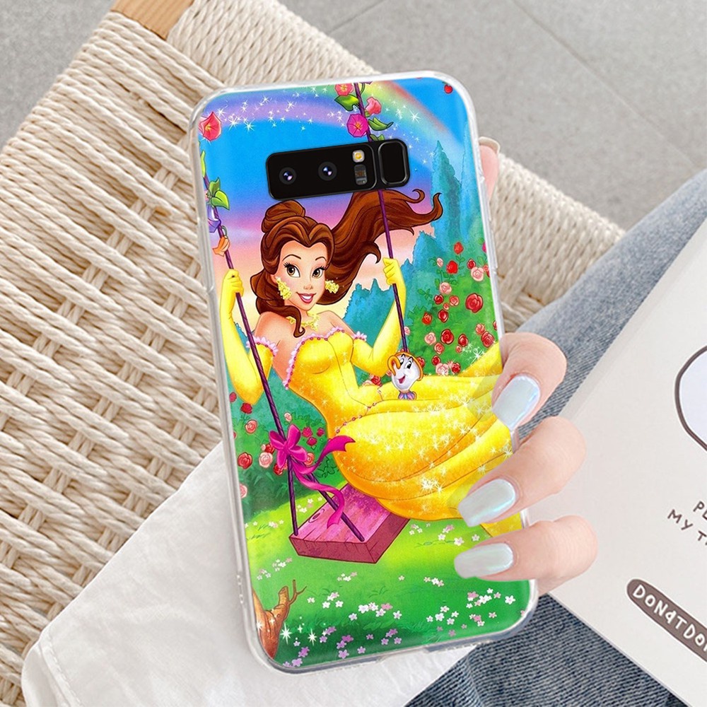 Ốp Điện Thoại Mềm Trong Suốt Họa Tiết Người Đẹp Và Quái Vật Cho Motorola Moto G4 G5 G5S G6 Play Plus Vm145