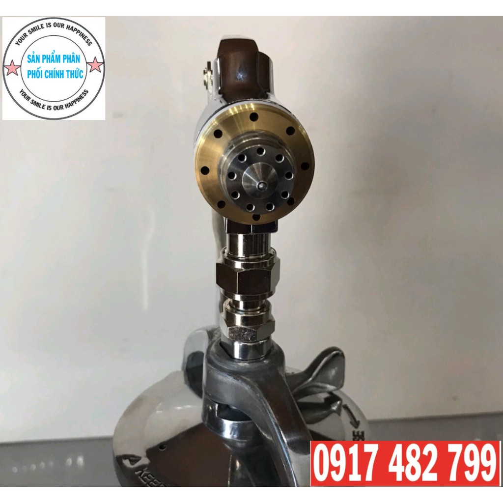 SÚNG PHUN SƠN PHUN KEO TẠO HẠT TRÊN LOA THÙNG BÉC 2.0