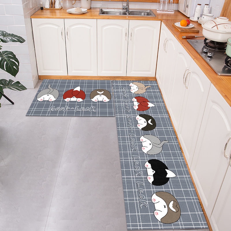 Thảm Lót Sàn Nhà Nhà Bếp/Phòng Tắm/Phòng Ngủ Thấm Hút Nước Chống Trượt