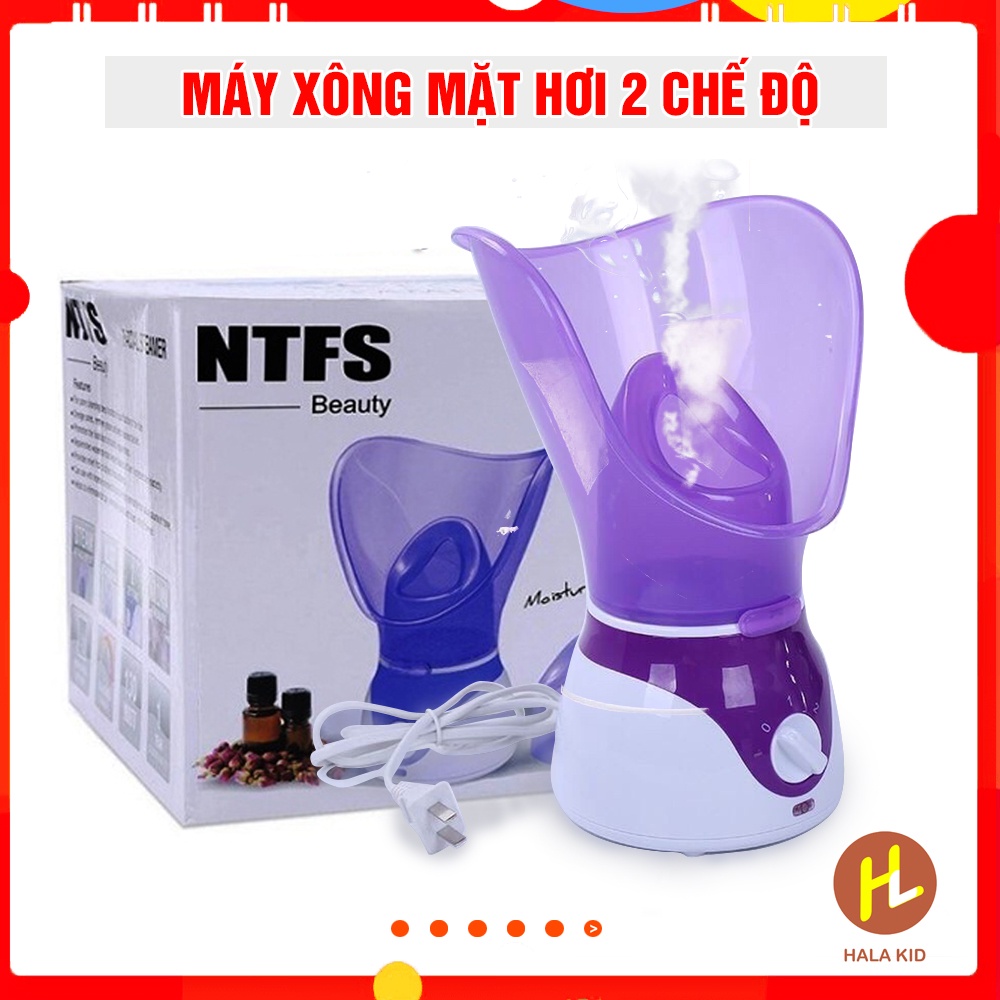 Máy xông mặt, mũi họng 2 CHẾ ĐỘ NTFS Máy phun sương mini