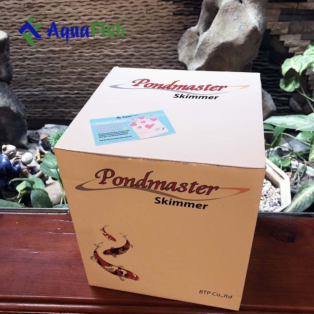 Hút Mặt Hồ Cá Koi Pondmaster (hút váng, bọt bẩn, rác lá cây)