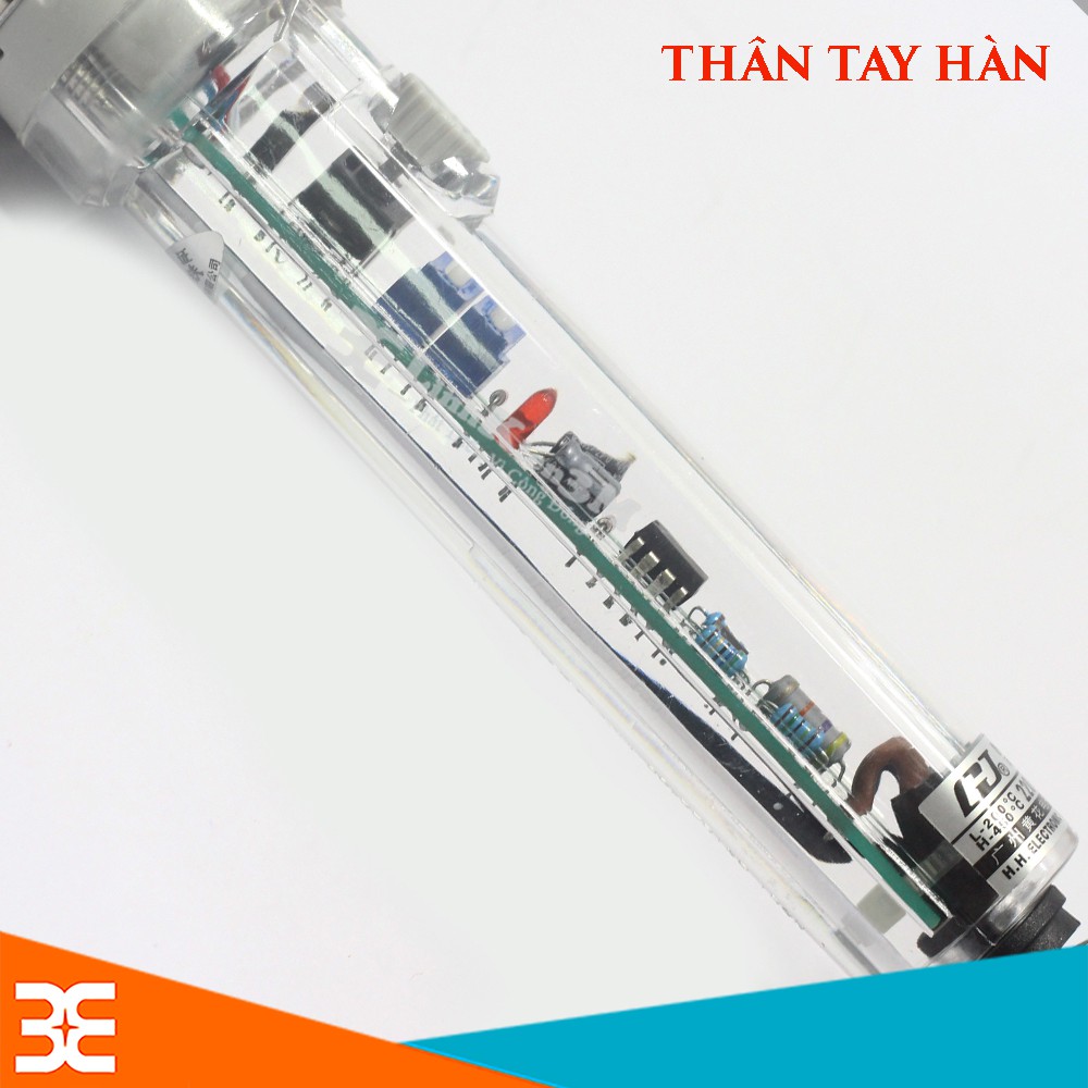 [Tp.HCM] Combo Tay Hàn 907 Điều Chỉnh Nhiệt Độ (Loại 2 Chấu) + Kệ Hàn Lò Xo Tiện Lợi