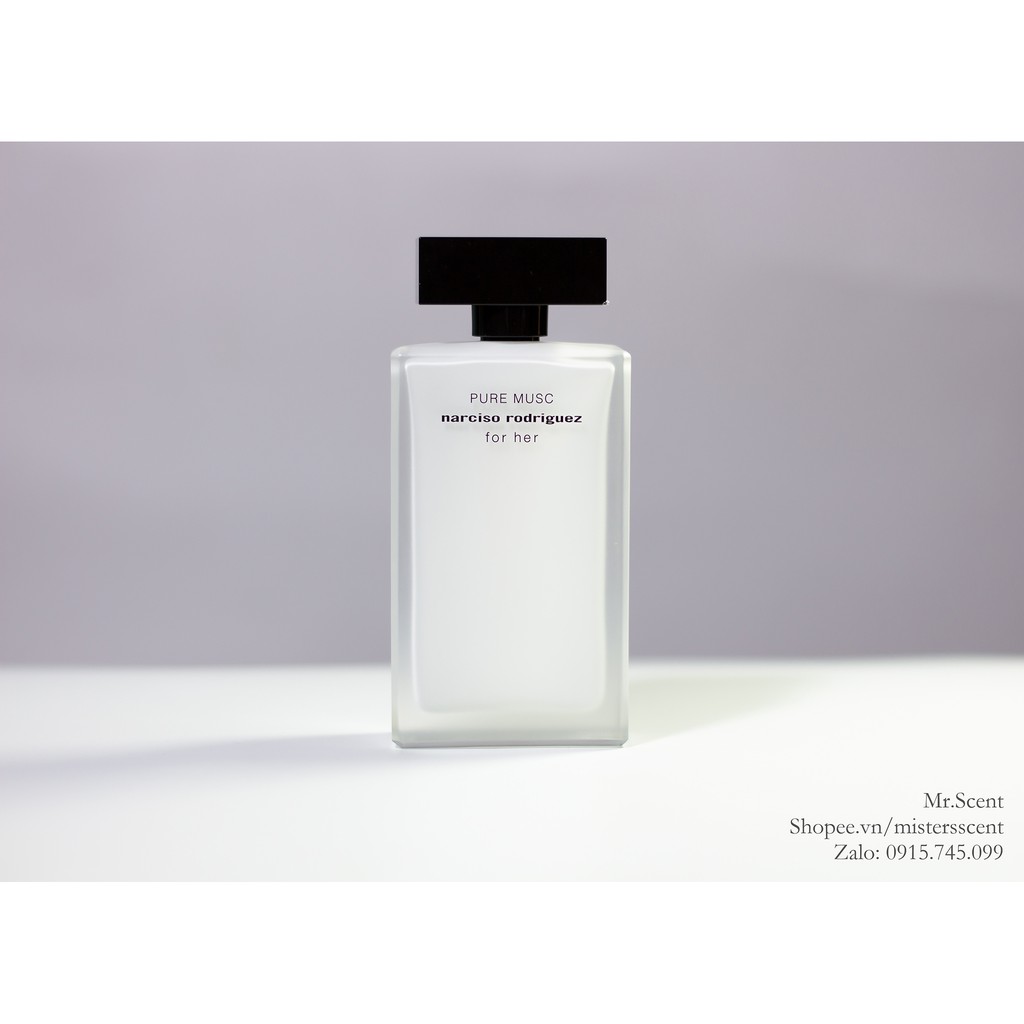 Mẫu Thử Nước Hoa Narciso Rodriguez Pure Musc - Nước hoa nữ chính hãng, mùi Xạ Hương thuần chủng, rất lôi cuốn, bám lâu