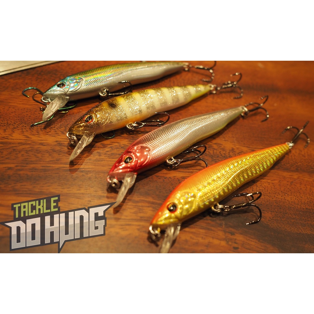 Mồi Giả MINNOW JERK BAIT 95 Câu  Cá Chẽm,Cá Măng ,Cá Tráp Thương Hiệu FAKE LURE