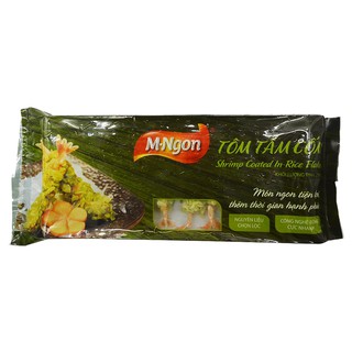 [CHỈ GIAO HCM] Tôm Tẩm Cốm Xanh Shrimp Coated In Rice Flakes M-Ngon 250gr