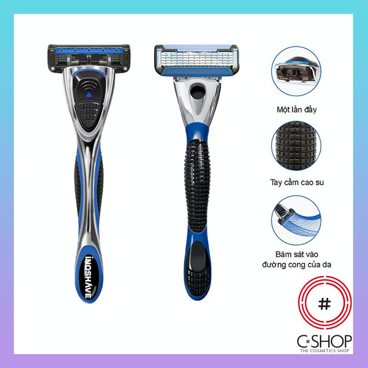 Dao cạo râu Inoshave Premium Razor Curving 5_Mỹ phẩm Hàn Quốc chính hãng