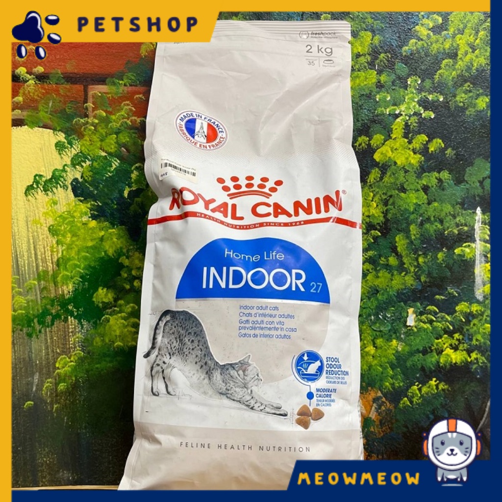 Hạt cho mèo Royal Canin Indoor | Túi 400g | Thức ăn khô cho mèo nhập khẩu Pháp.