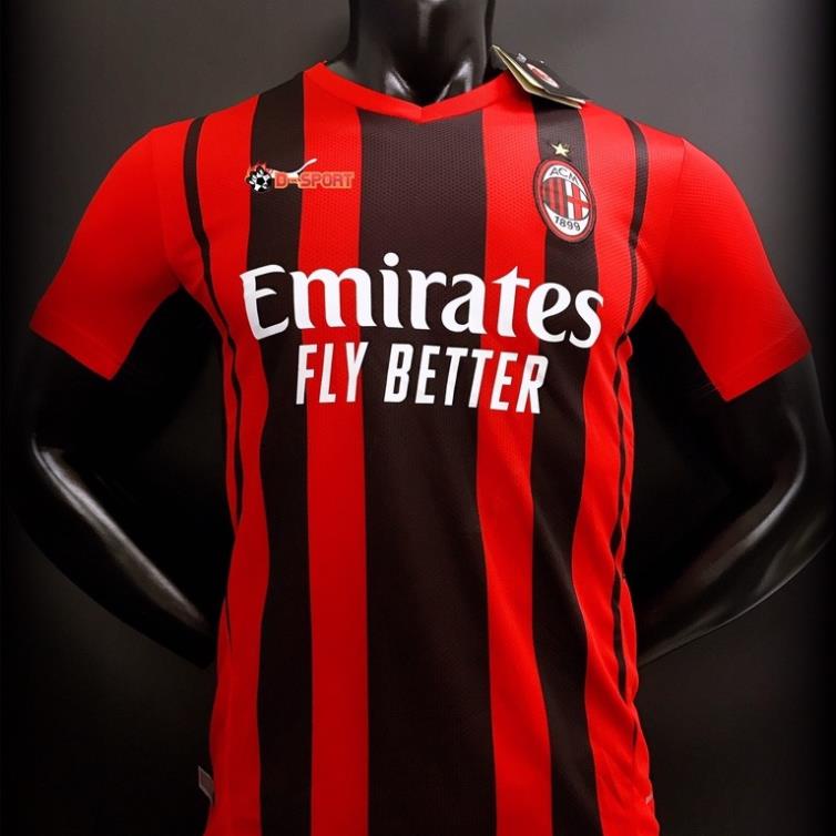 Quần Áo Bóng Đá CLB AC Milan 21/22 - Hàng Nhập Thái - Vải Mè Cao Cấp !