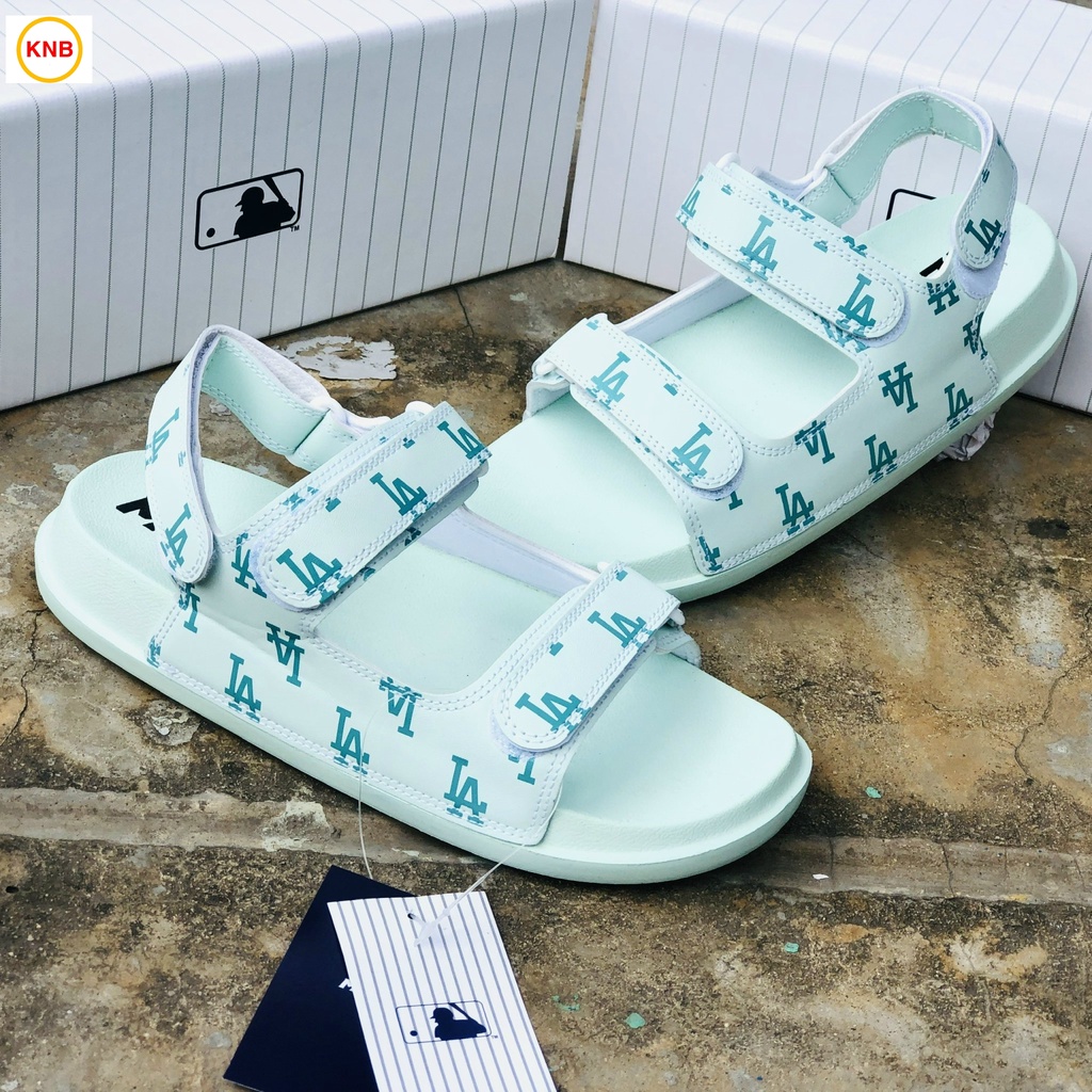 Giày Sandal -FREESHIP-Dép Sandal nam nữ thể thao 𝐌𝐋𝐁 full mẫu bền đẹp đế bằng siêu nhẹ học sinh,LA xanh mint