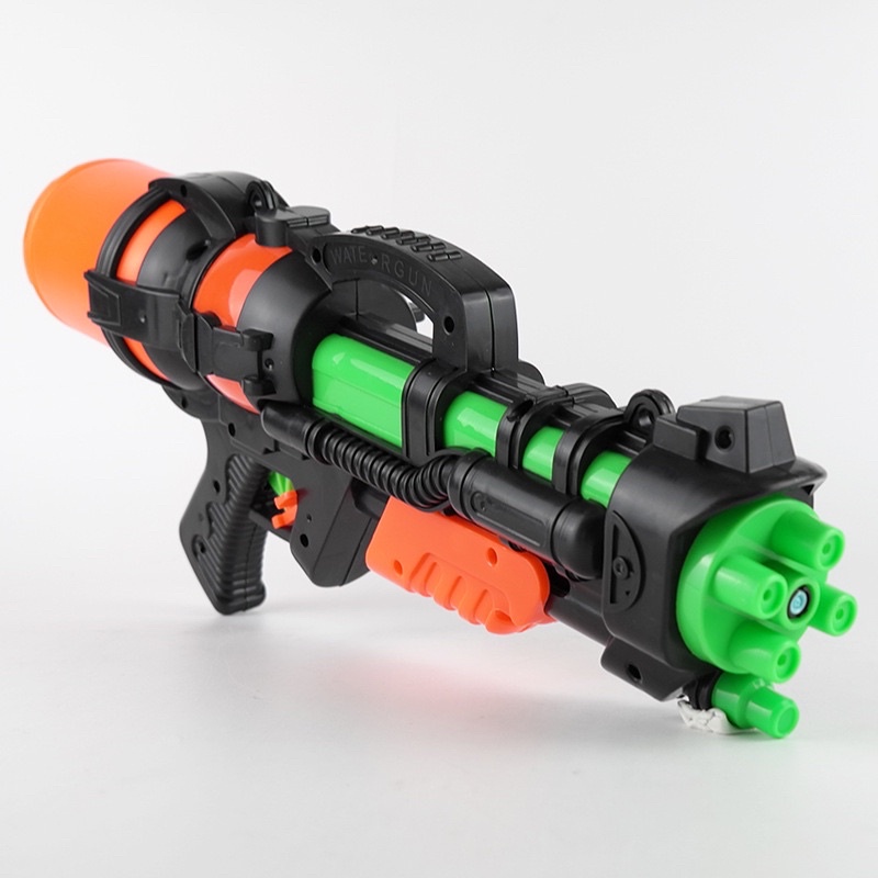 Đồ chơi súng bắn nước nén áp 5 nòng cỡ đại cho bé