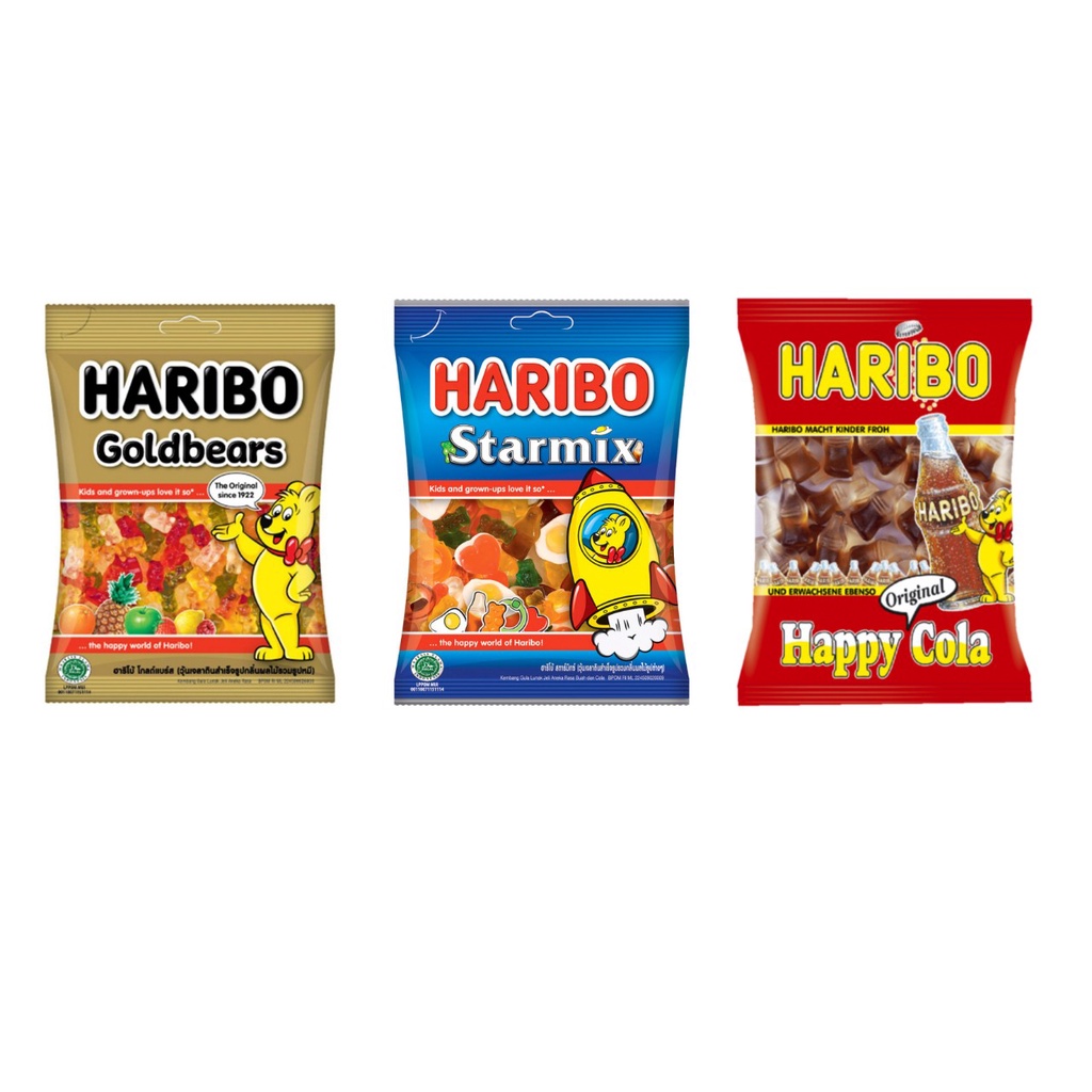 Kẹo Dẻo Haribo Gói 80gr