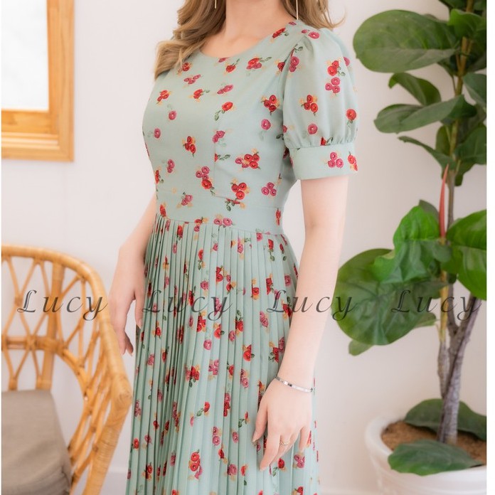 [Mã FAGREEN1505 giảm tới 30K đơn 99K] Đầm trắng Váy Lucy lụa hoa hawai giá tốt | BigBuy360 - bigbuy360.vn