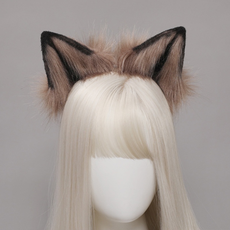 Băng Đô Tai Sói Hóa Trang Halloween Dành Cho Bé Gái