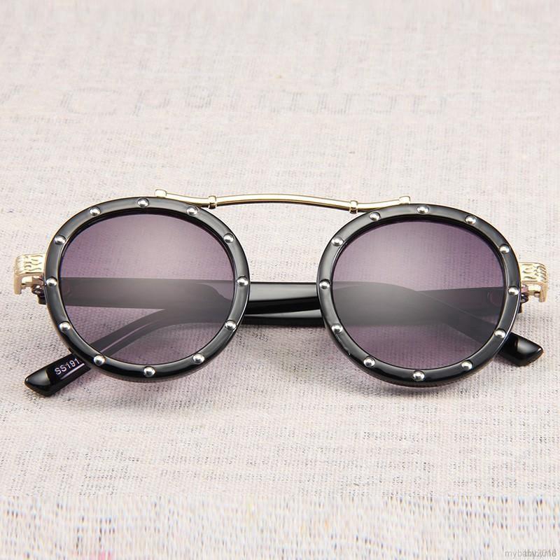 💕 My Baby 💕 Kính mát chống tia UV gọng tròn thời trang cho bé | BigBuy360 - bigbuy360.vn