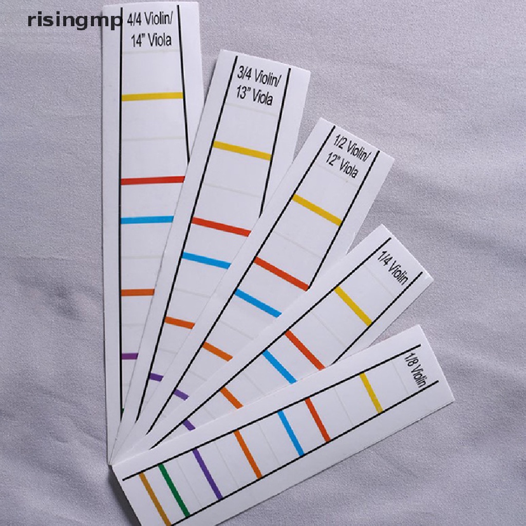 Miếng Dán Trang Trí Đàn violin 4 / 4-1 / 8fingerboard Không Cần Keo ♨Trên đó