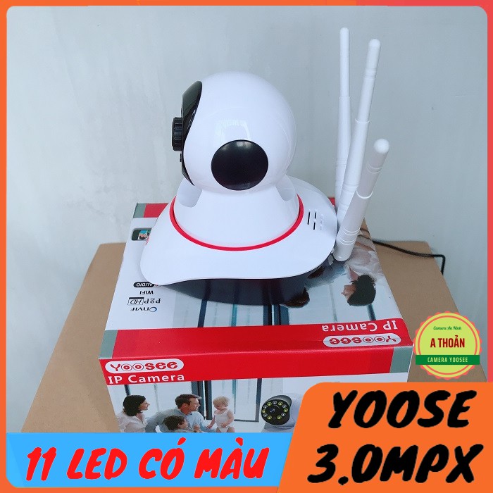 Camera IP Yoosee 3.0Mpx Kèm Thẻ 32GB Chất Lượng Tuyệt Đối-1296P Hình Ảnh Cực Rõ Nét Ngày Và Đêm