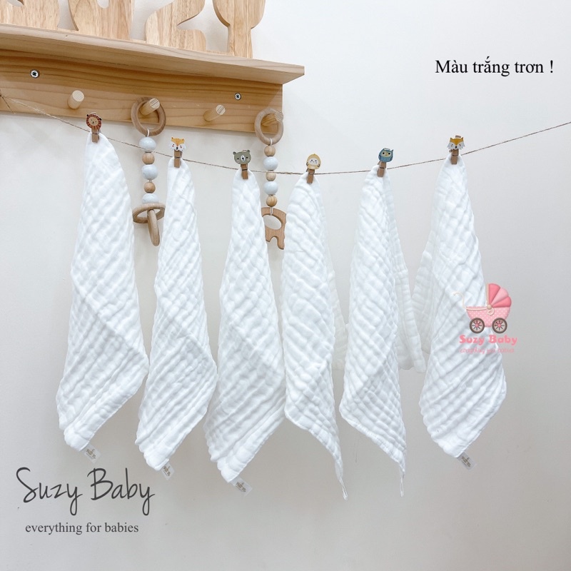 Khăn Sữa Petit Me 6 Lớp Cotton Organic hộp 6 chiếc