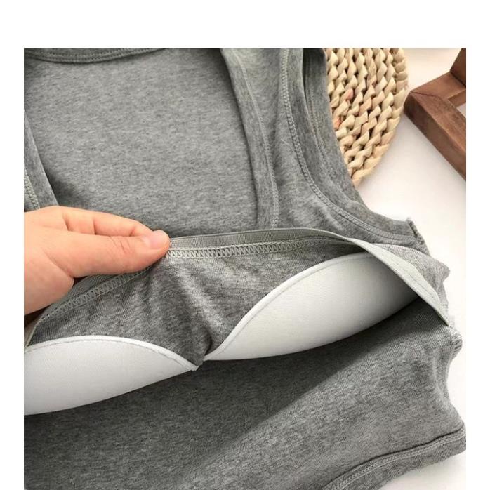 Áo Bra Nữ Softie 2 Dây Bản To Dáng Lửng Có Đệm Ngực Trend Mới 301