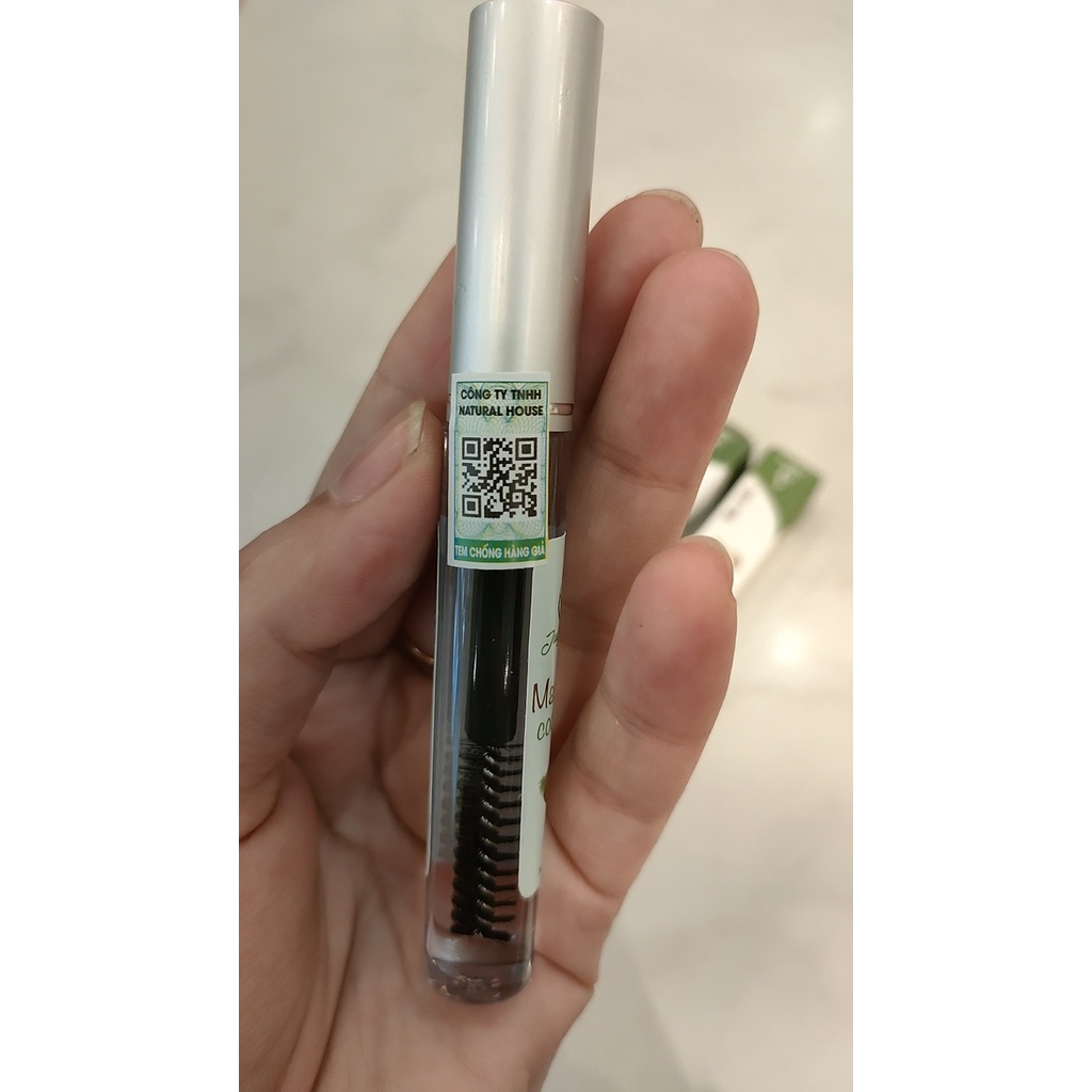 Mascara Dưỡng Mi Giữ Ẩm, Dài Mi 100% dầu dừa nguyên chất - Chai 5ml