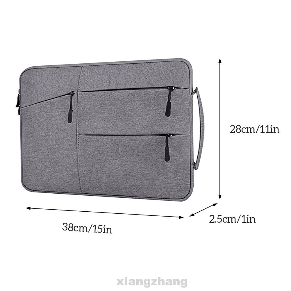 14inch Home Lightweight Oxford Cloth With Handle Large Capacity Double Layer Zipper Closure Portable Carrying Laptop Bag