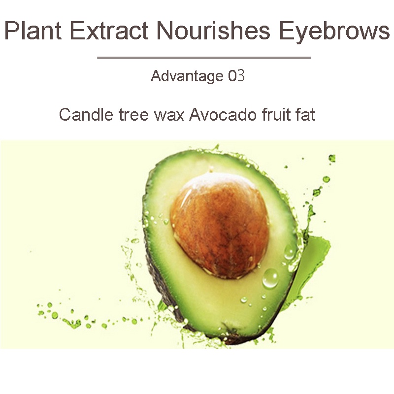 Bút Chì Kẻ Lông Mày Hai Đầu 5 Màu Chống Nước Lâu Trôi Kèm Cọ Màu Nâu/Đen