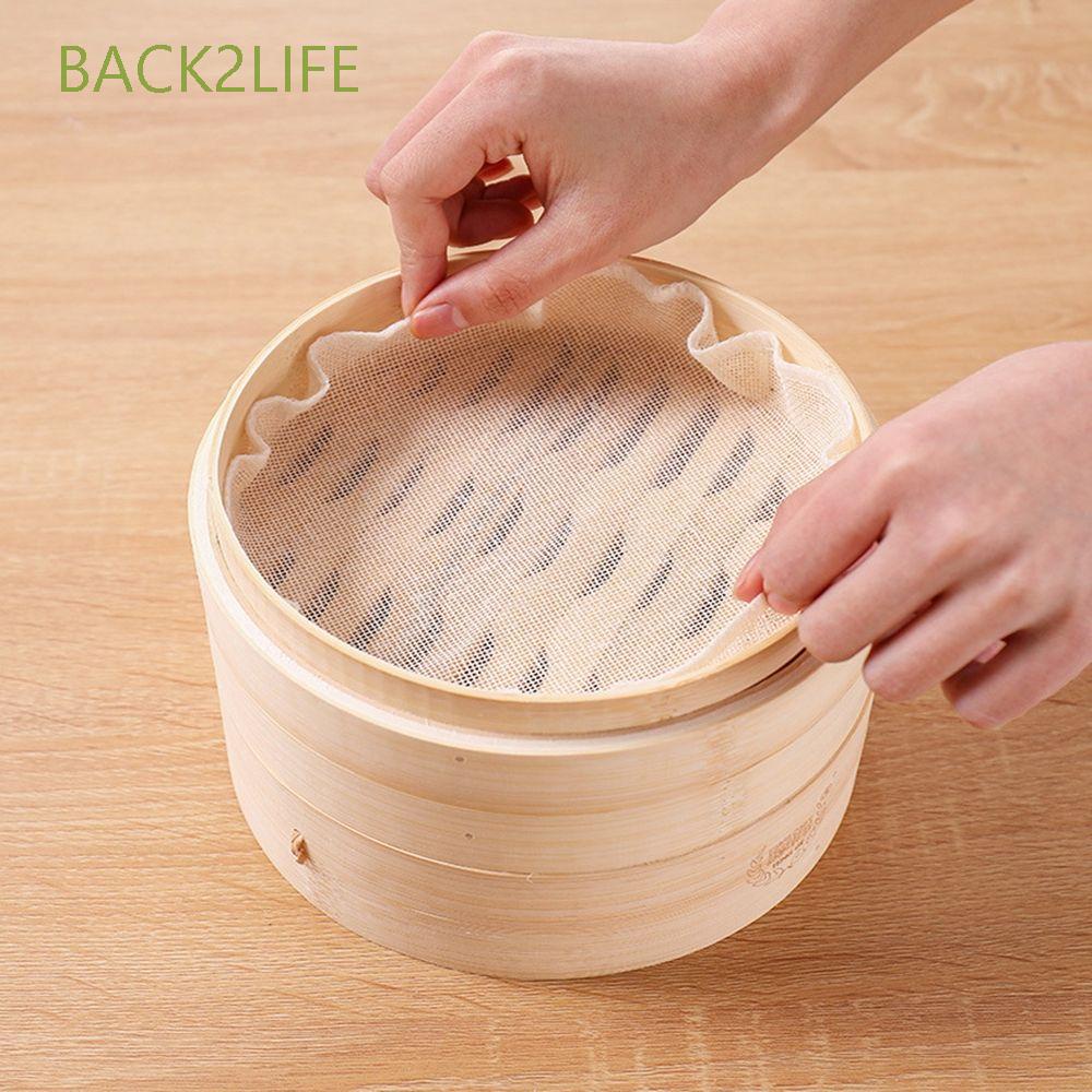 Tấm Vải Cotton Lót Nồi Hấp Bánh Bao Chống Dính Tiện Dụng