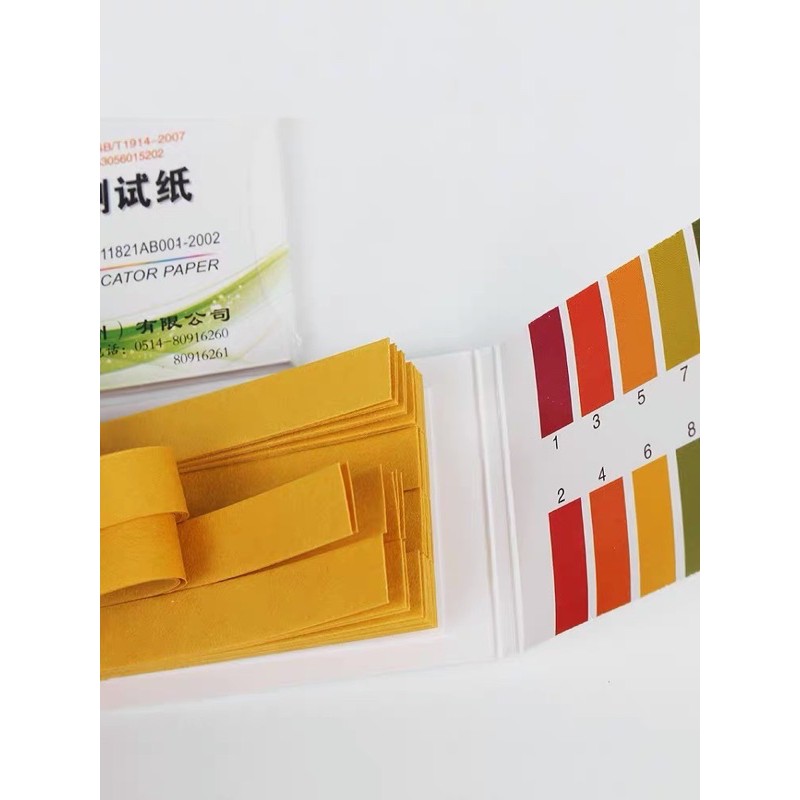 Giấy Quỳ Tím giấy Đo Độ PH 1-14 tập 80 tờ