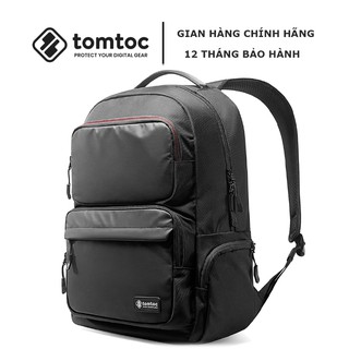 Balo Tomtoc Large Business cho Ultrabook 15inch Black - Hàng chính hãng