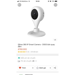 Qihoo 360 IP Smart Camera - D503 bản quay đêm