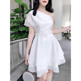 ĐẦM TRẮNG DỰ TIỆC - hàng thiết kế cao cấp