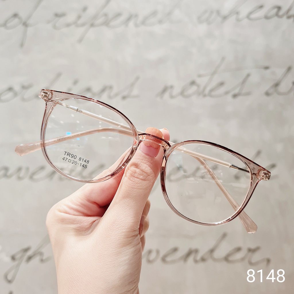 Gọng kính cận nam nữ Lilyeyewear kiểu dáng mắt tròn nhiều màu - 8148 | BigBuy360 - bigbuy360.vn