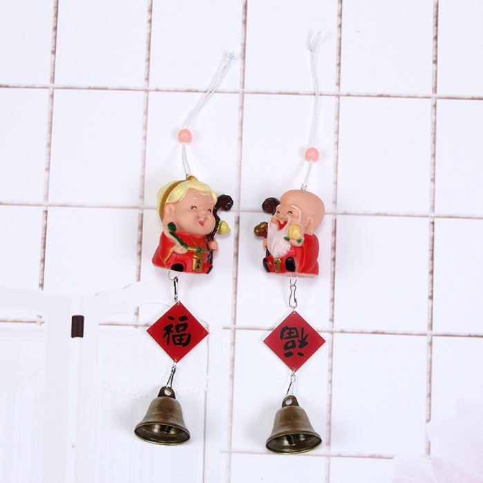 Chuông gió ÔNG BÀ TIÊN trang trí siêu dễ thương( giao mẫu ngẫu nhiên)