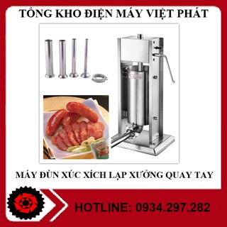Máy đùn xúc xích, lạp xưởng quay tay 3l, 5l, 7l