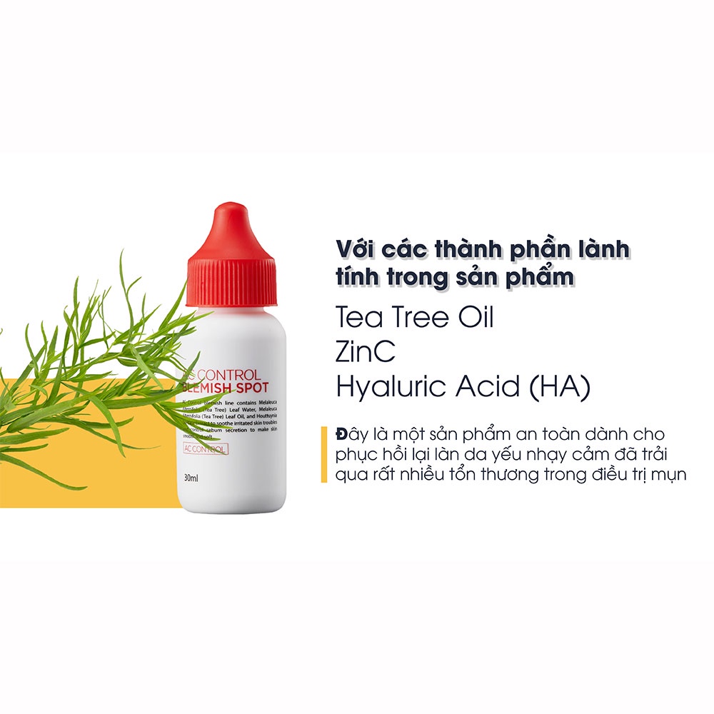 KEM CHẤM MỤN GOODNDOC AC CONTROL BLEMISH SPOT 30ML