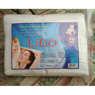 ( LICO ) KHĂN GIẤY KHÔ ĐA NĂNG/VẢI KHÔNG DỆT LICO/ GÓI 300T