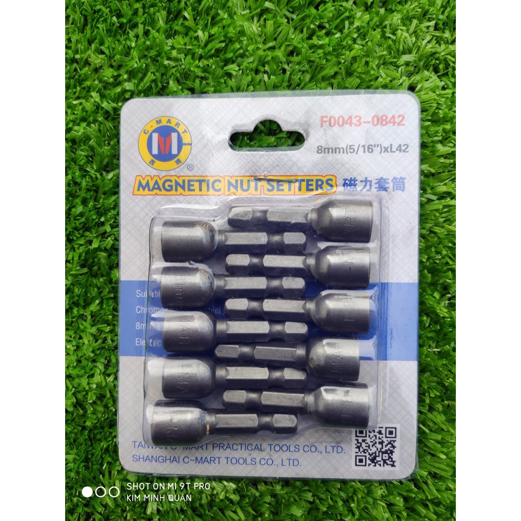 VĨ 10 ĐẦU BẮN TÔN 8MM CMART NAM CHÂM MẠNH