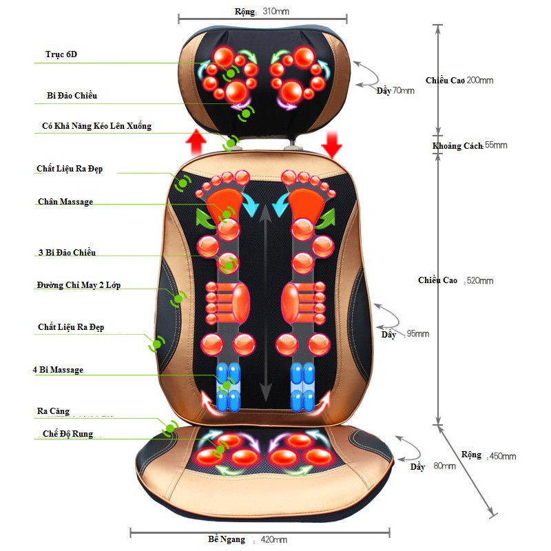 Ghế massage kimura