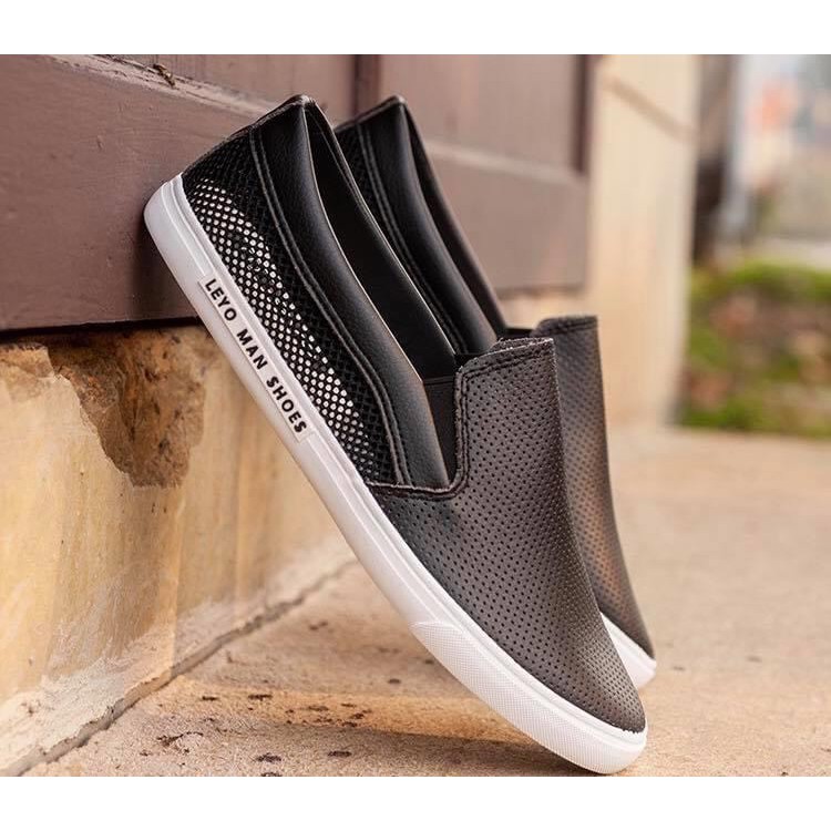 LY13 - Giày Slipon Nam - Chính hãng LEYO – Giày lười vải nam - Hàng mới nhất | BigBuy360 - bigbuy360.vn