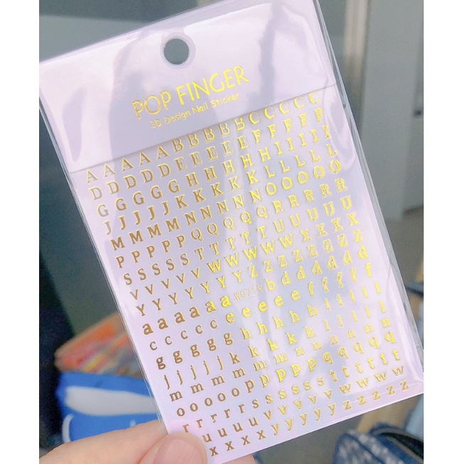 Sticker trang trí nail