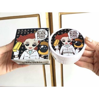 Mặt nạ mắt dewy tree real gold black pearl eye patch