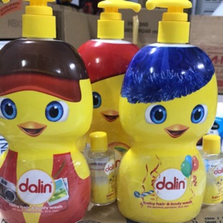 Sữa tắm gội con gà dalin 650ml {km dưỡng ẩm 50ml
