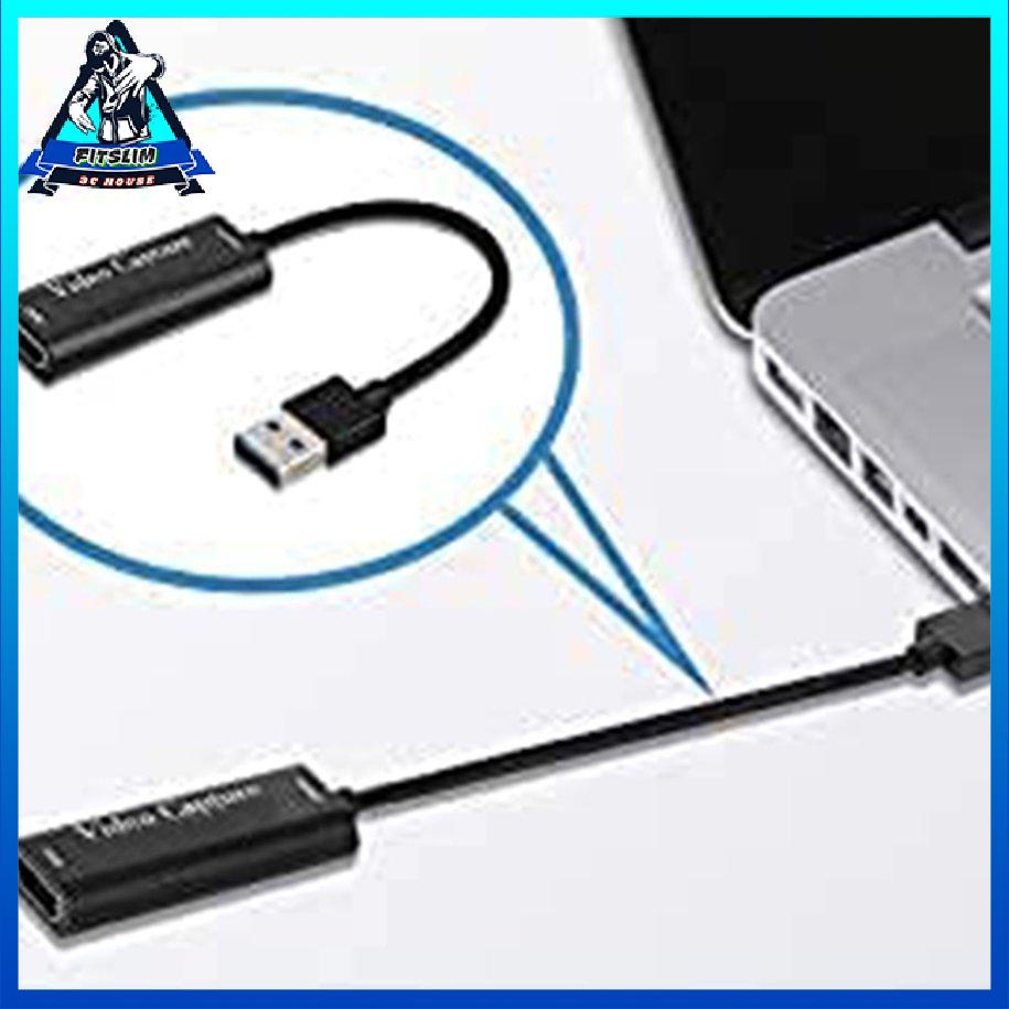 Capture Card USB 3.0 to HDMI Tương thích với đầu ghi video Capture Box Converter [8/4]