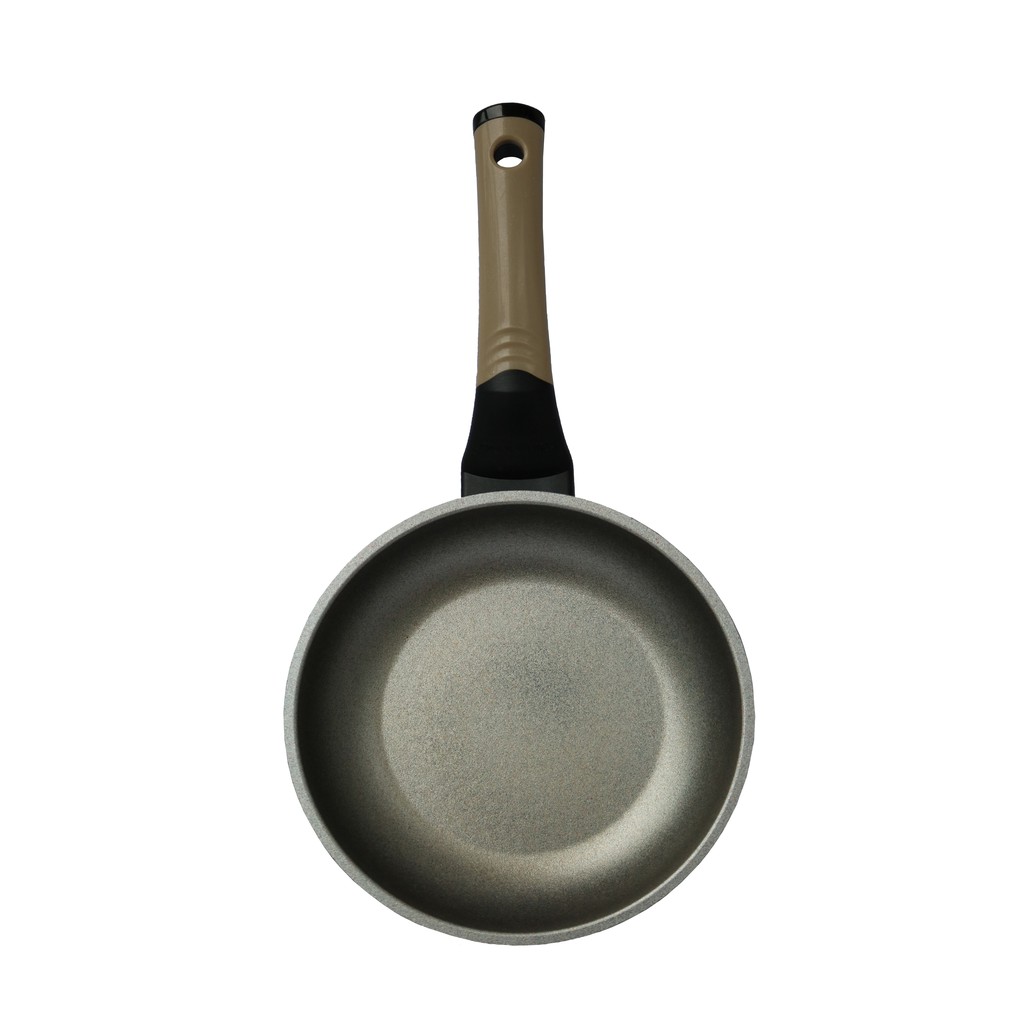 chảo đá size 20cm chống dính men cao cấp nhập khẩu từ Hàn quốc korea king ( kfp-20IFG) sử dungj bếp điện từ
