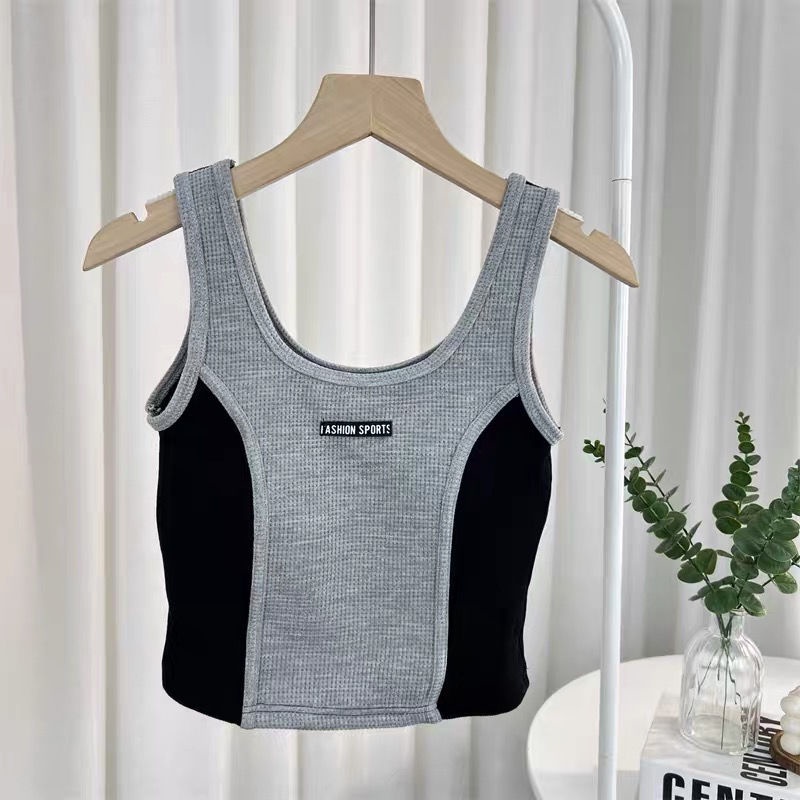 COZOK Áo Lót Hai Dây Có Mút Đệm Ngực Thời Trang Mùa Hè Cho Nữ