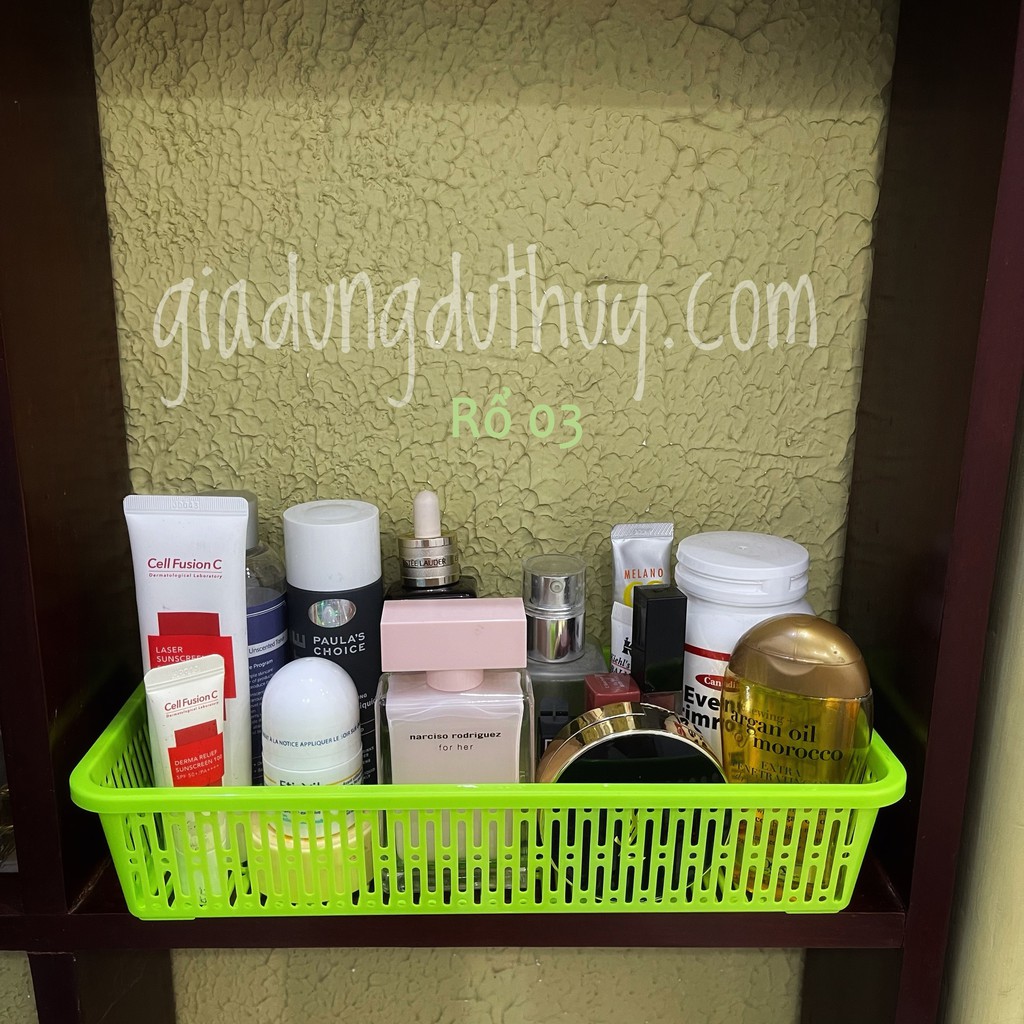 Rổ Nhựa Chữ Nhật Dài Nhiều Màu Đựng Bút Viết, Đựng Vật Dụng Dài Nhiều Màu Với 4 Kích Thước, Nhựa PP Chính Phẩm, Bền Đẹp | BigBuy360 - bigbuy360.vn