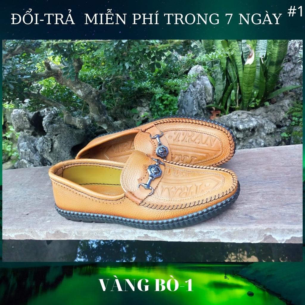 Giày lười nam,giày da nam mã K221 hàng thủ công tinh xảo cao cấp việt nam,chất liệu da bò với 3 màu đen,nâu mận,vàng bò.