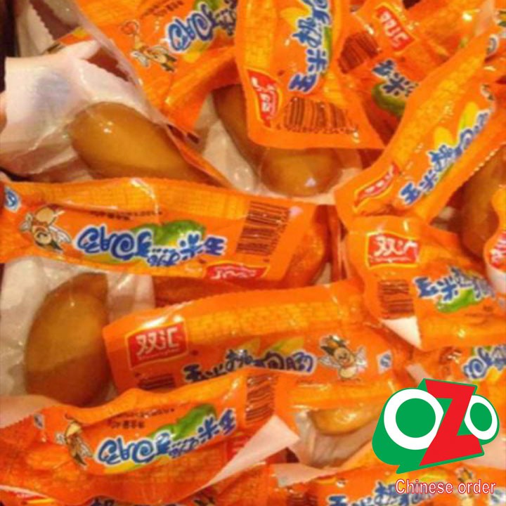 Combo xúc xích ngô, xúc xích cay ăn vặt nội địa Trung siêu ngon