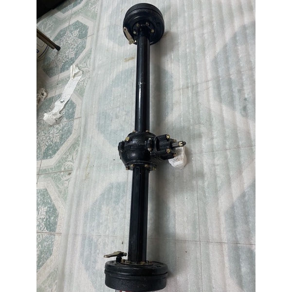 Cầu bổ đôi,cầu sau xe 3 bánh,xe 4 bánh 65,70,80,90,100,110,120 cm